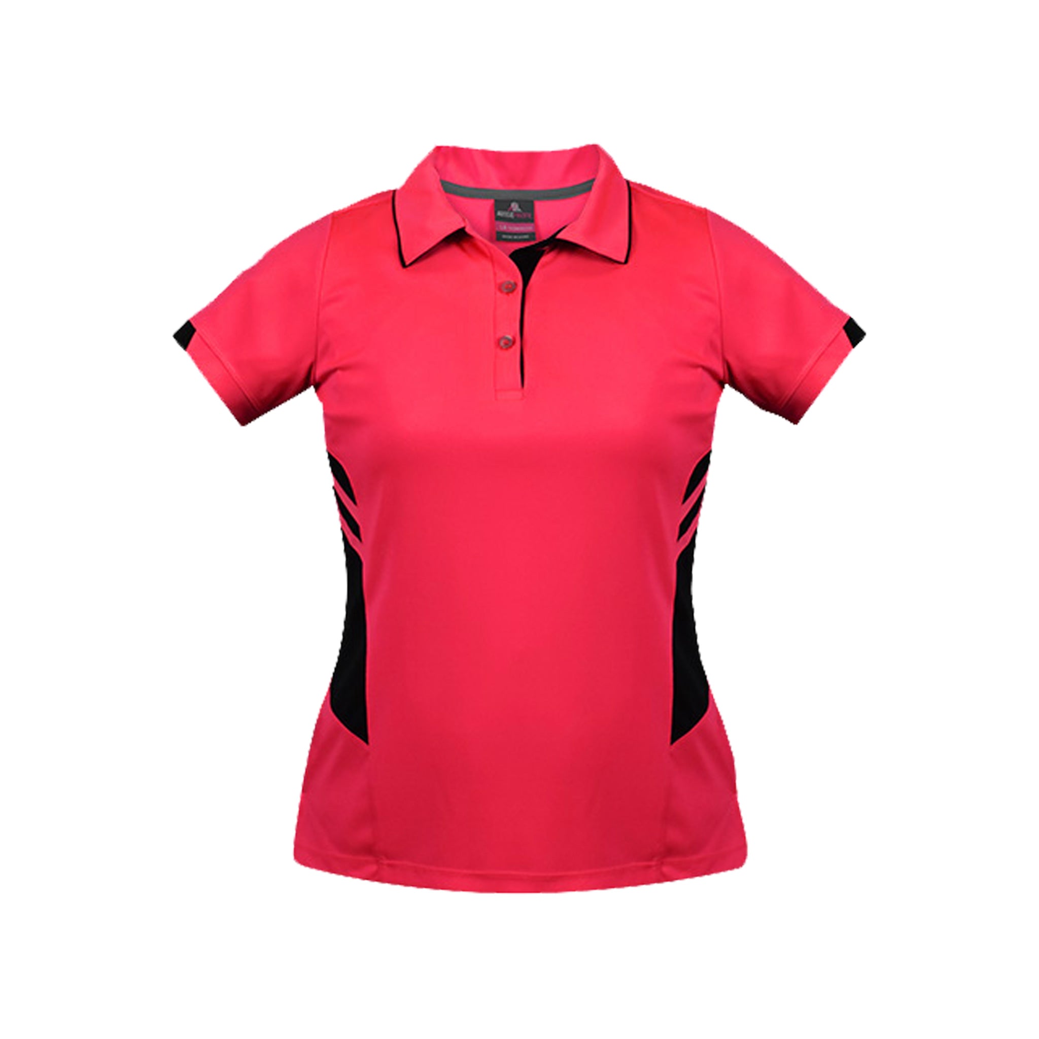 Neon top pink polo