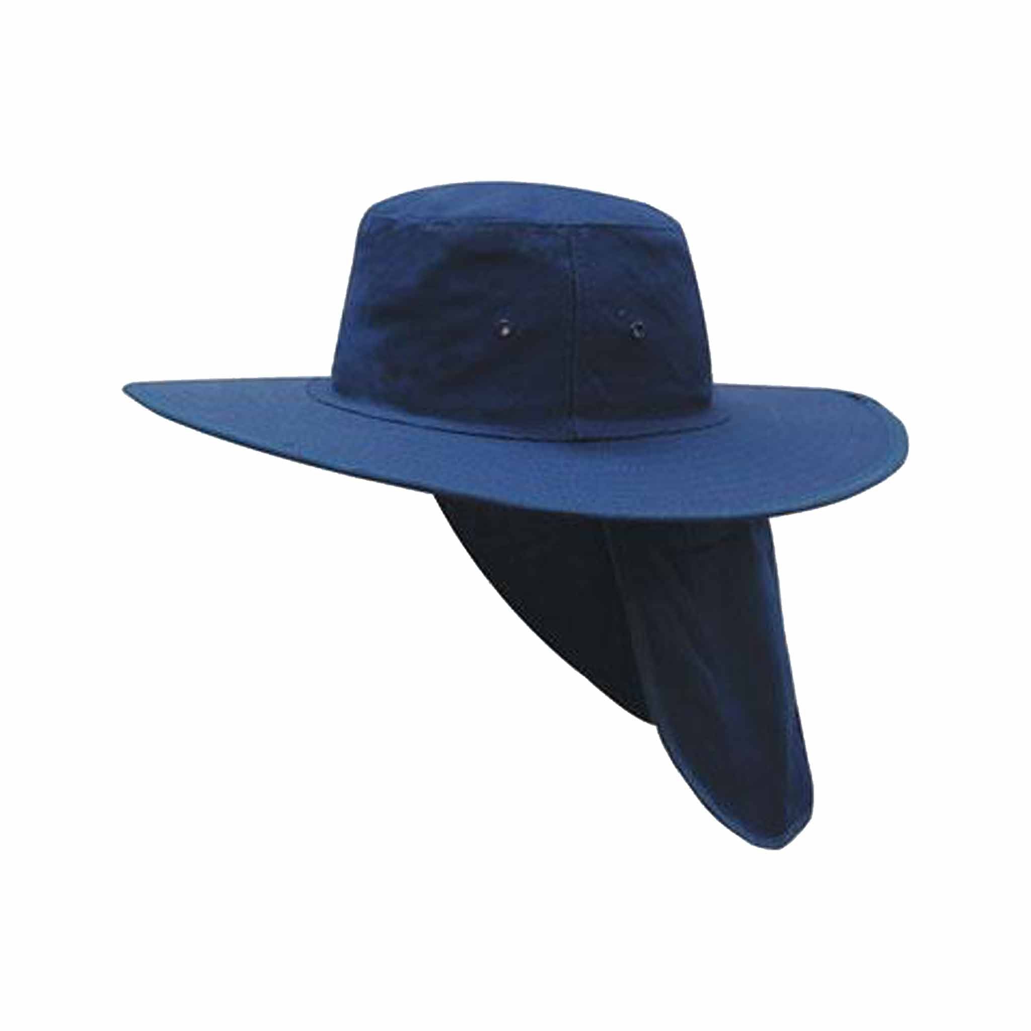 Navy wide brim sales hat