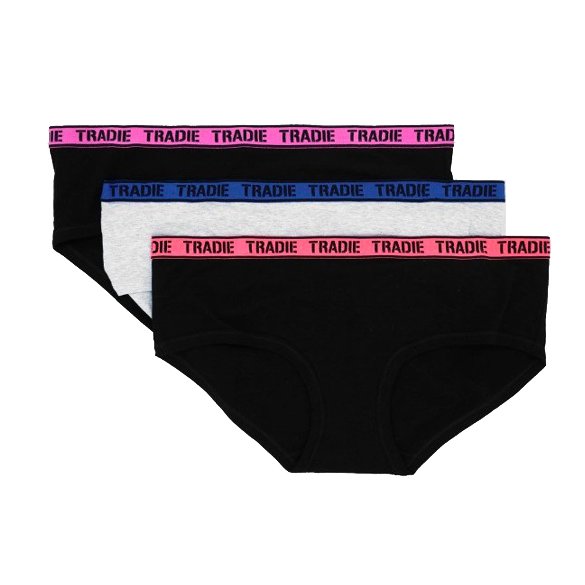 Tradie Lady 3-Pack Cheekster WJ3350SB3 Core Womens Underwear