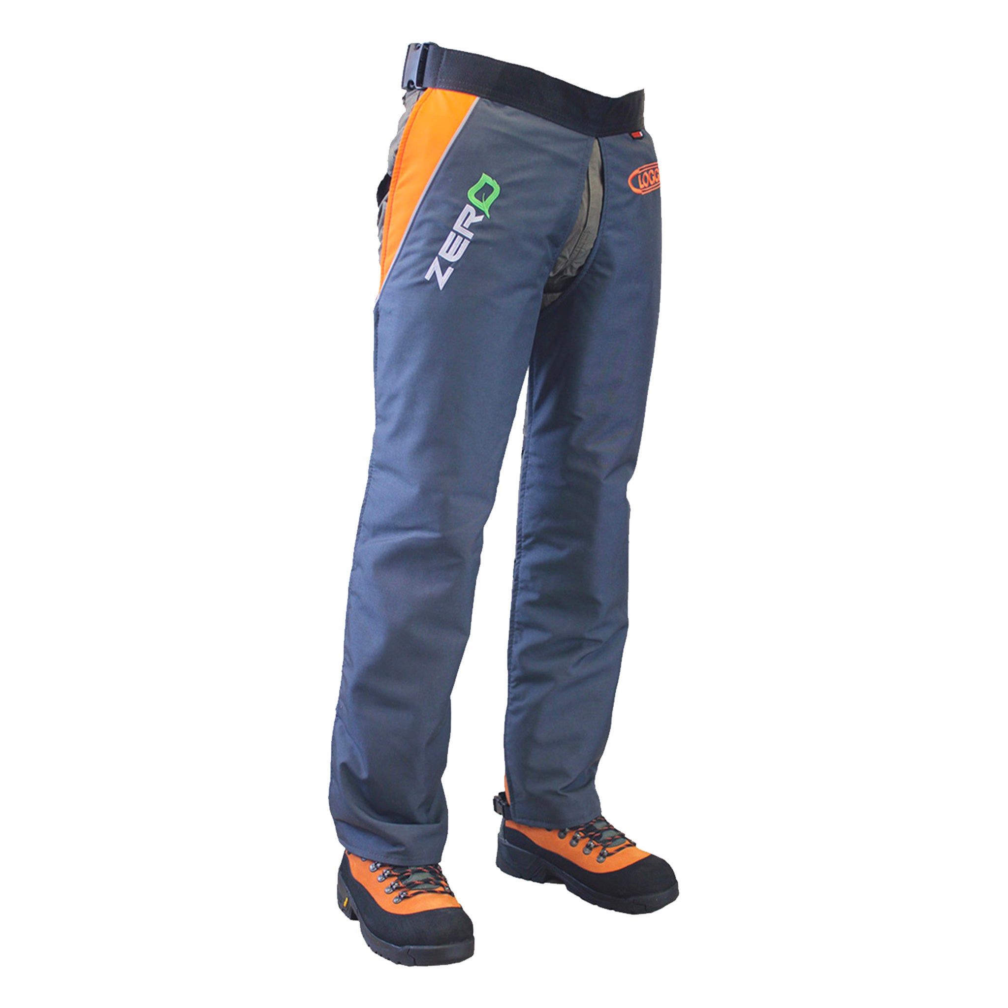 Clogger Zero Light and Cool Men's Chainsaw Pants in Hi Vis Orange