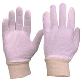 paramount safety products interlock polycotton liner knit wrist glove