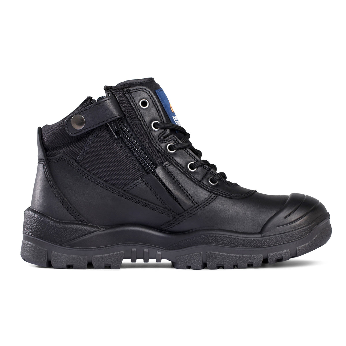 mongrel 461020 black zip sider boot