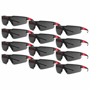 milwaukee tools 12 pack tinted safety glasses