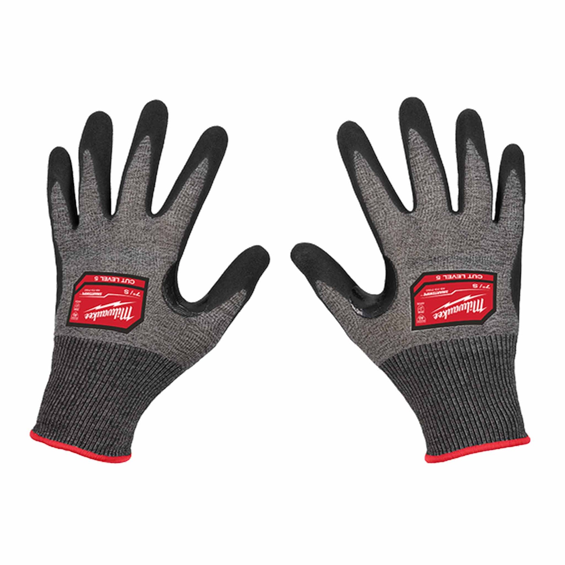 milwaukee cut level 5e high dexterity nitrile dipped gloves