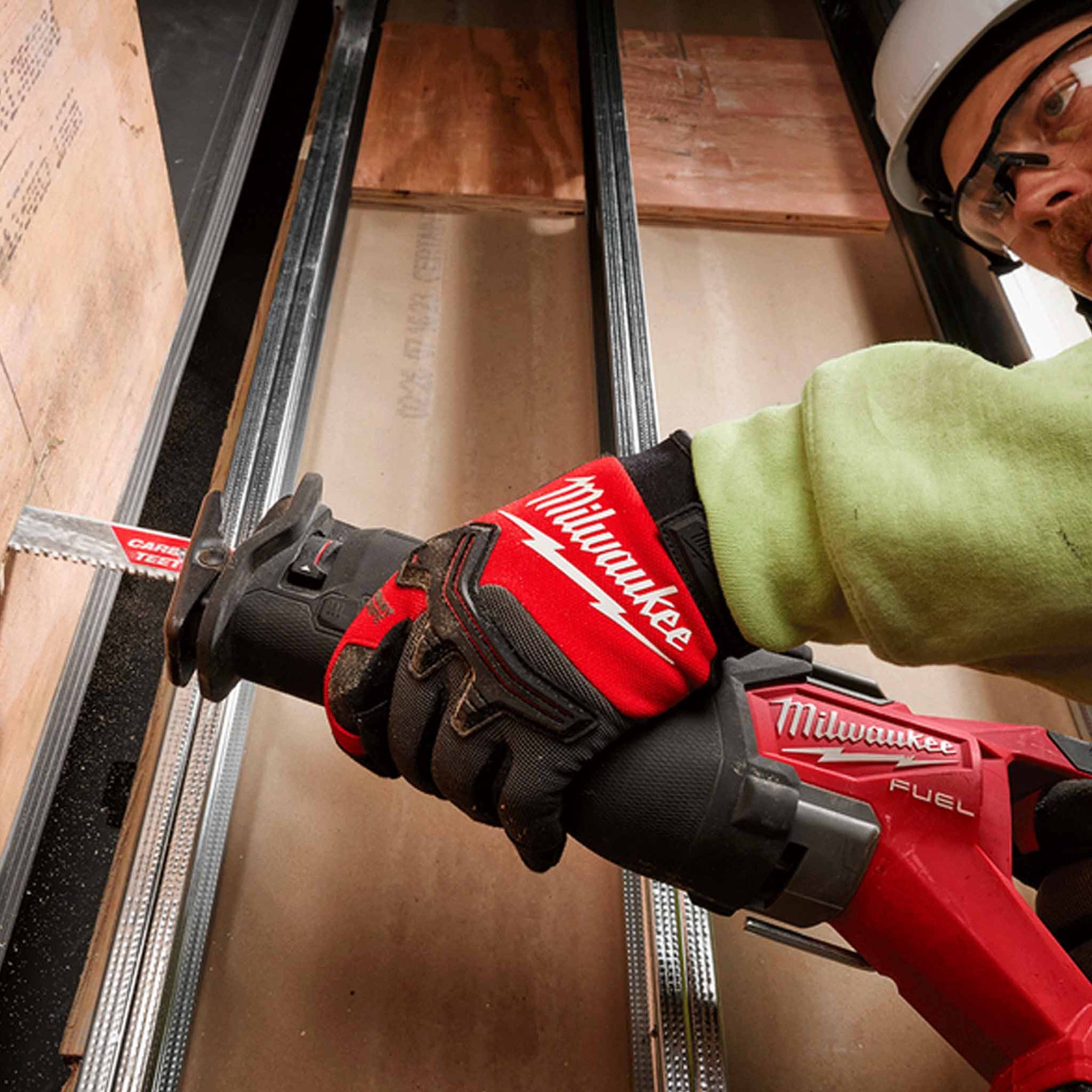 milwaukee tools wrecking work gloves