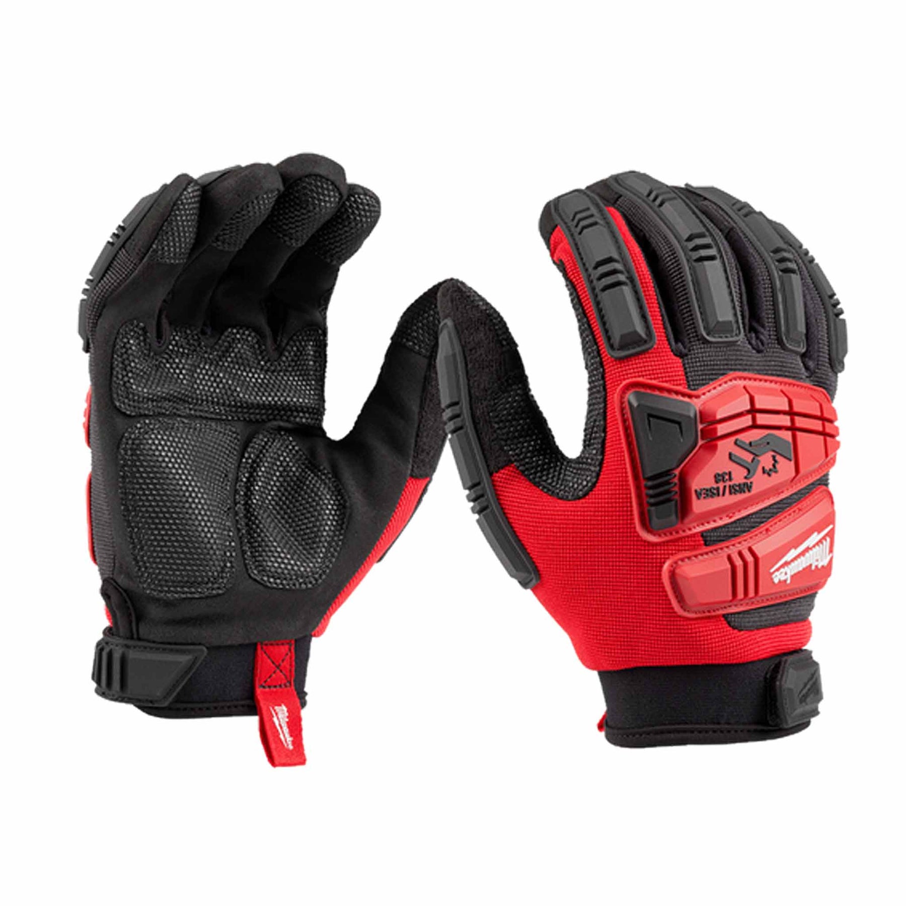 milwaukee tools impact wrecking work gloves