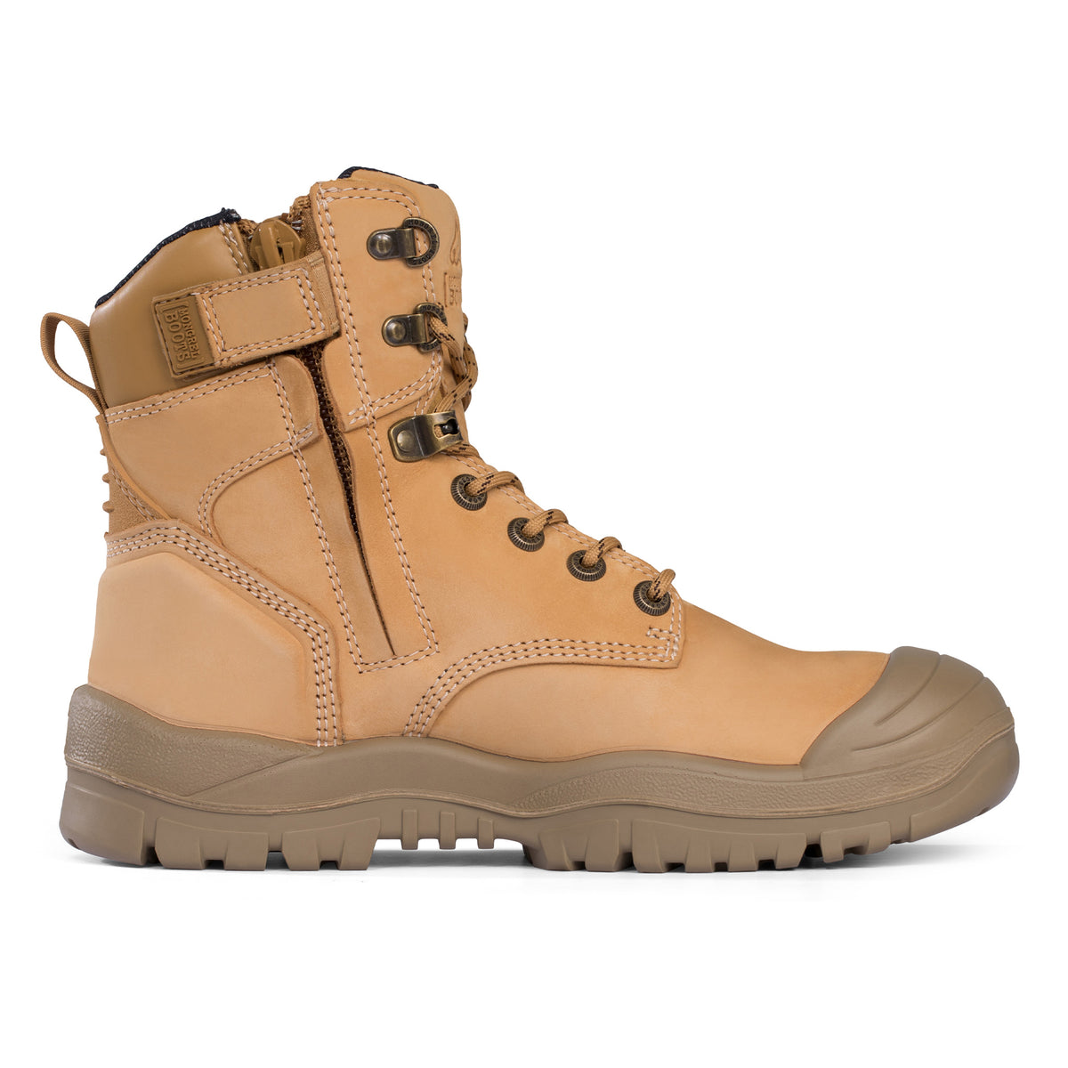 mongrel 561050 high leg zip sider boot with scuff cap