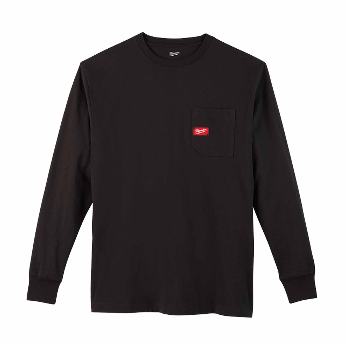 milwaukee tools heavy duty pocket tee in black