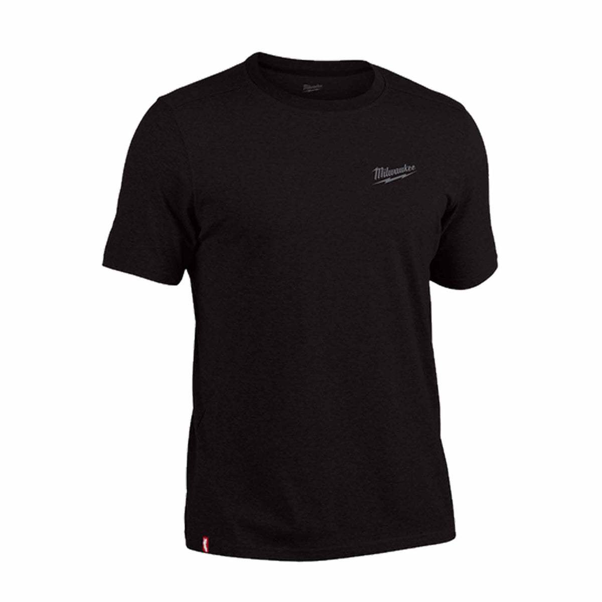 milwaukee tools hybrid short sleeve work tee in black