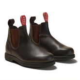 rossi booma elastic side boot in brown