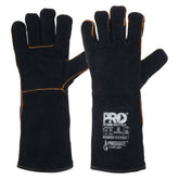 paramount safety products pyromate black jack black and gold gloves