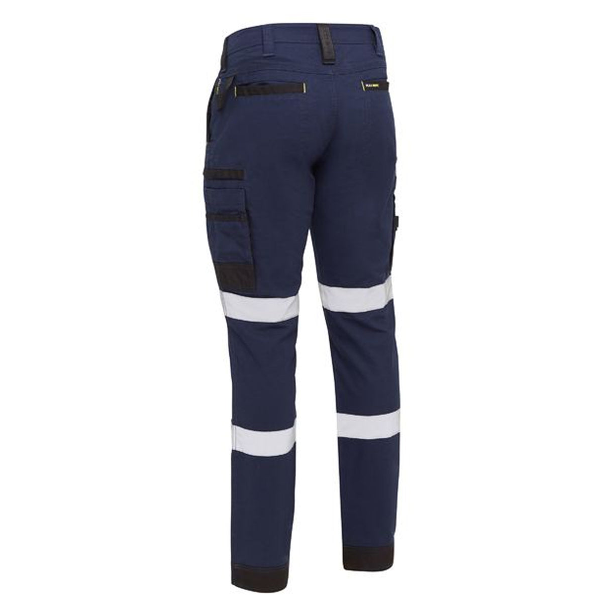 bisley flx and move stretch utility cargo pants in navy