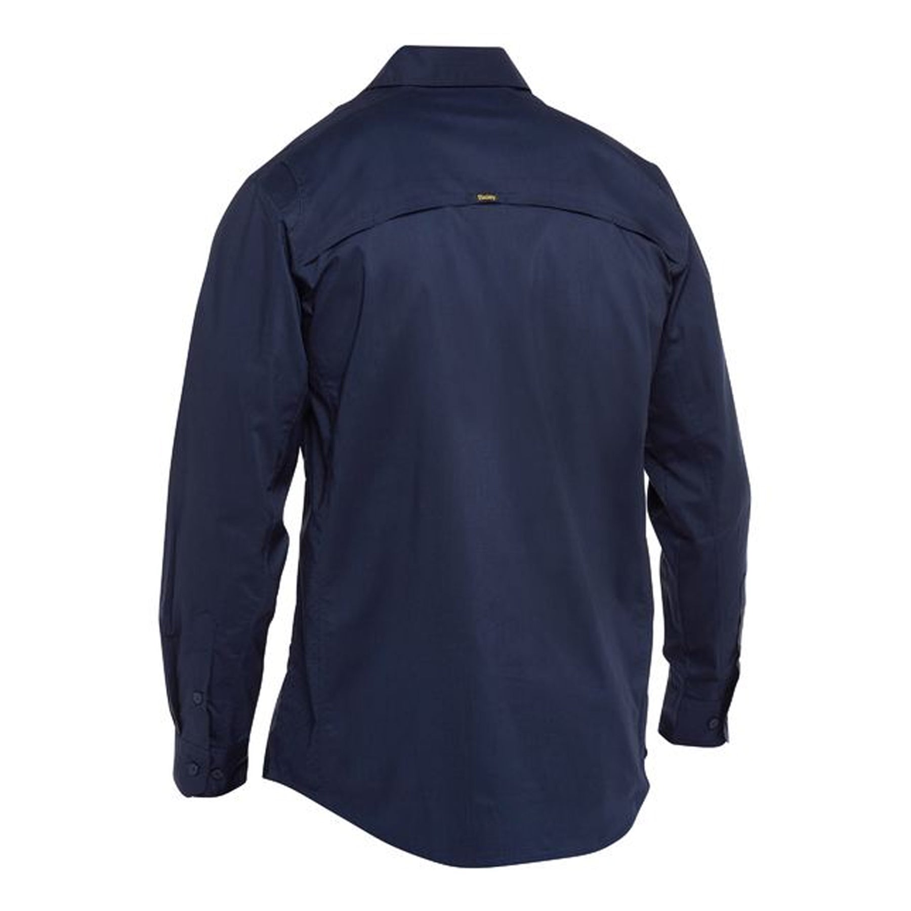 bisley x airflow stretch ripstop shirt in navy