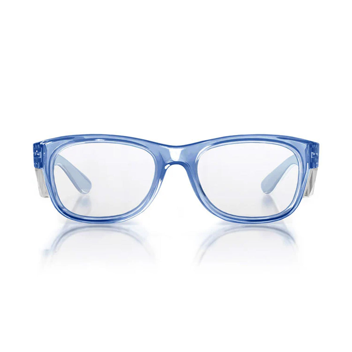 safestyle classics blue frame with clear lens