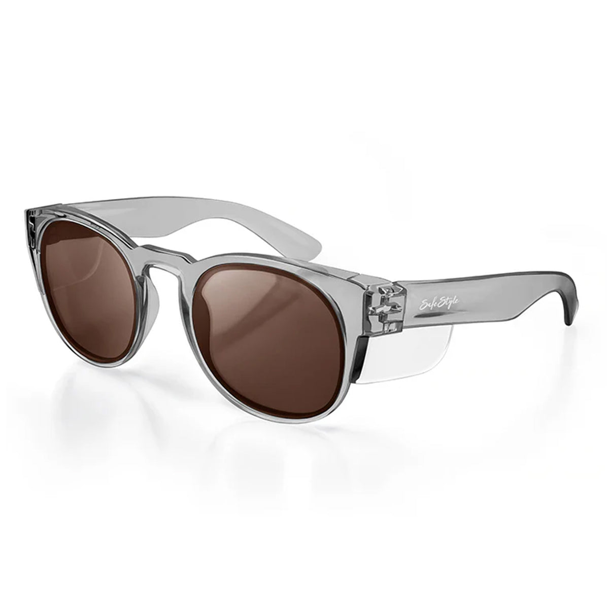 safestyle cruisers graphite frame with brown polarised lens