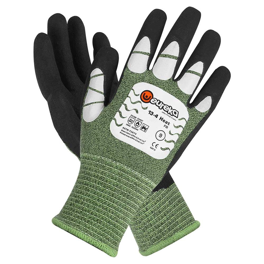 paramount safety products eureka 13-4 heat fr arc flash flame resistant gloves