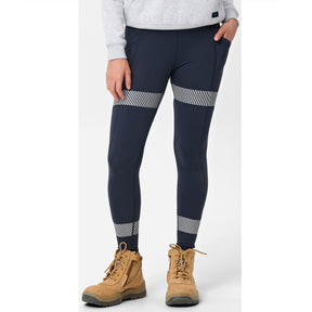 elwd womens tape leggings in navy