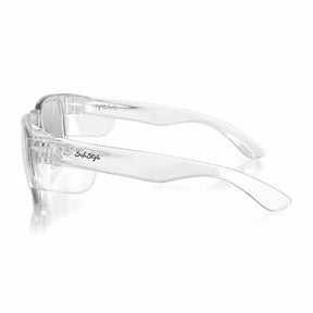 safestyle fusions clear frame with hybrid chromatic lens