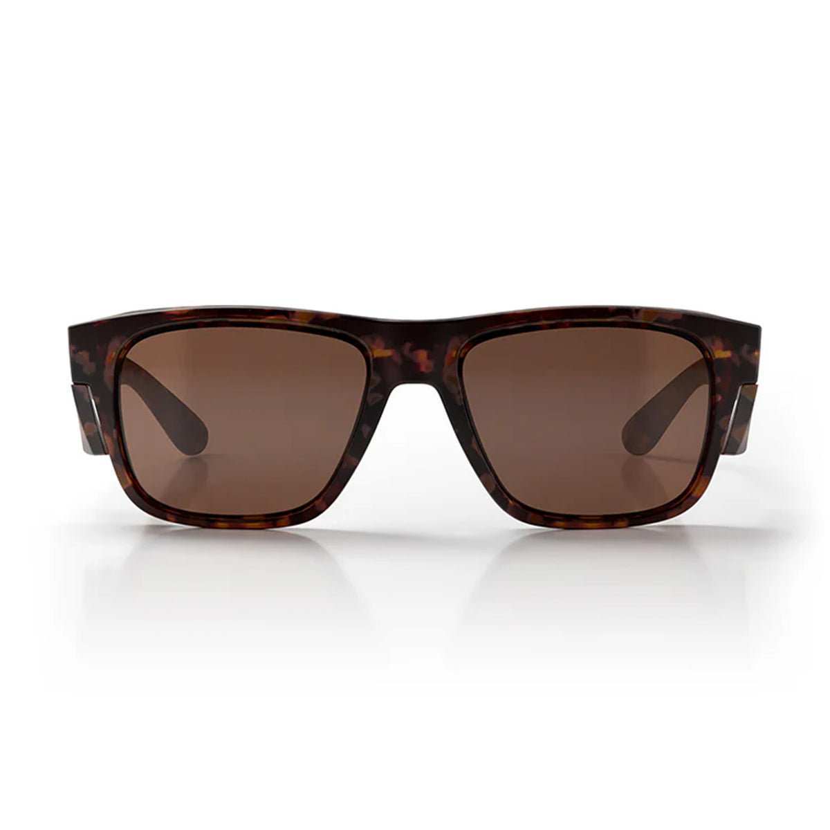 safestyle fusions matte tort frame with brown polarised lens