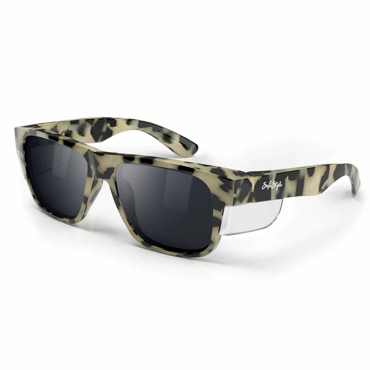 safestyle fusions milky tort frame with polarised lens