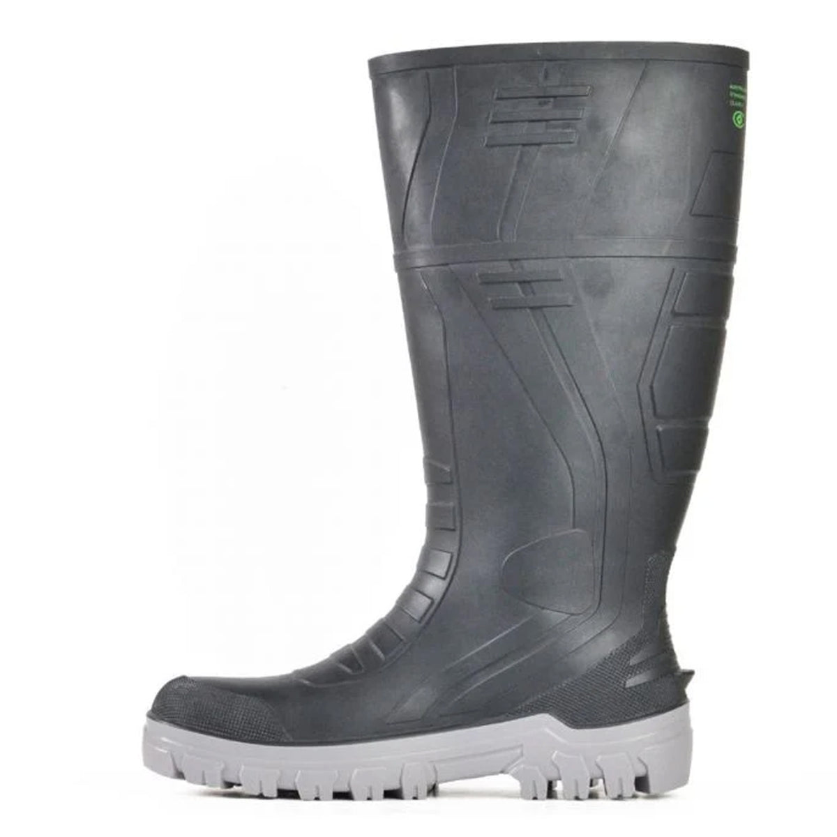 bata jobmaster 3 black grey gumboots