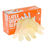 paramount safety products disposable latex powder free gloves