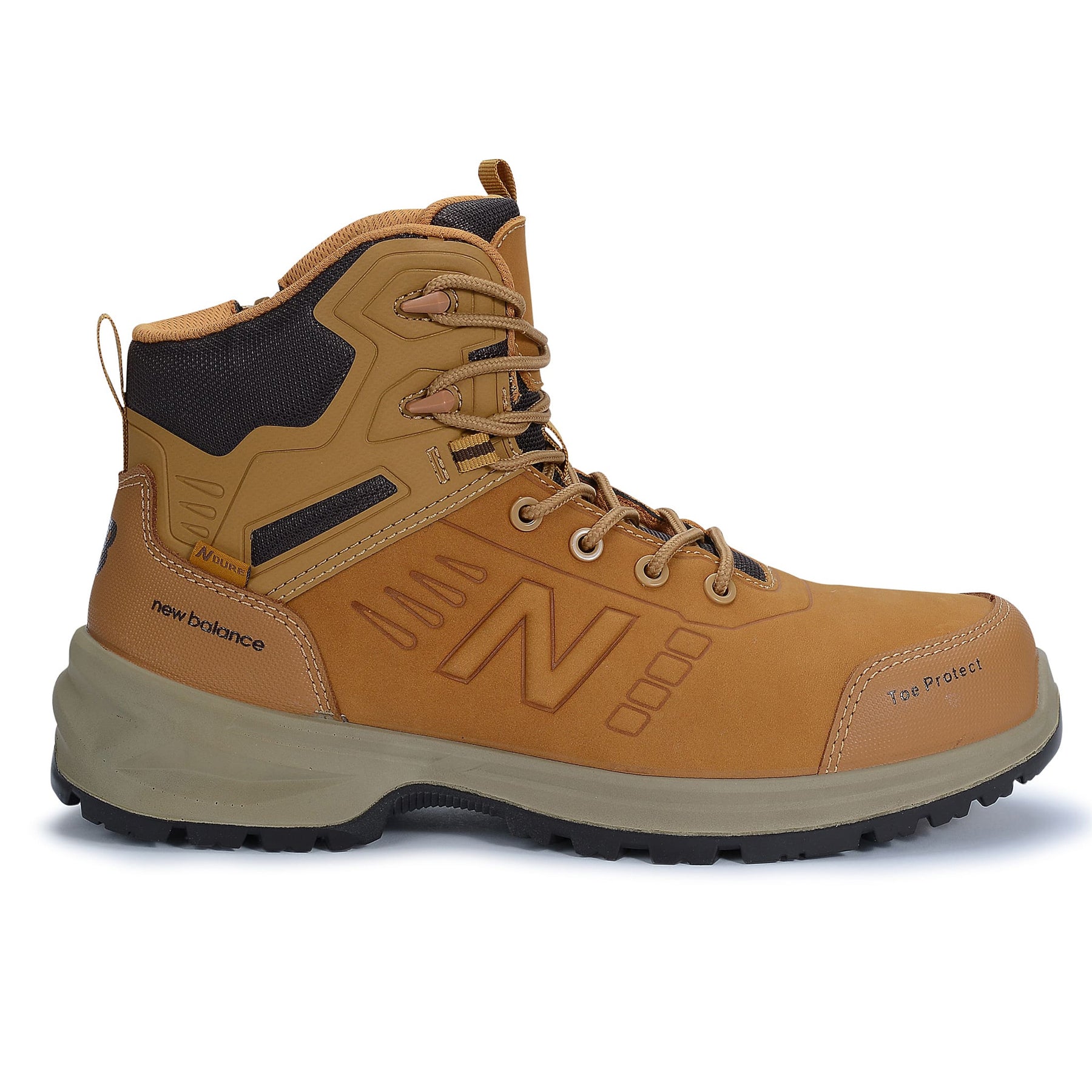 new balance calibre work boot in wheat