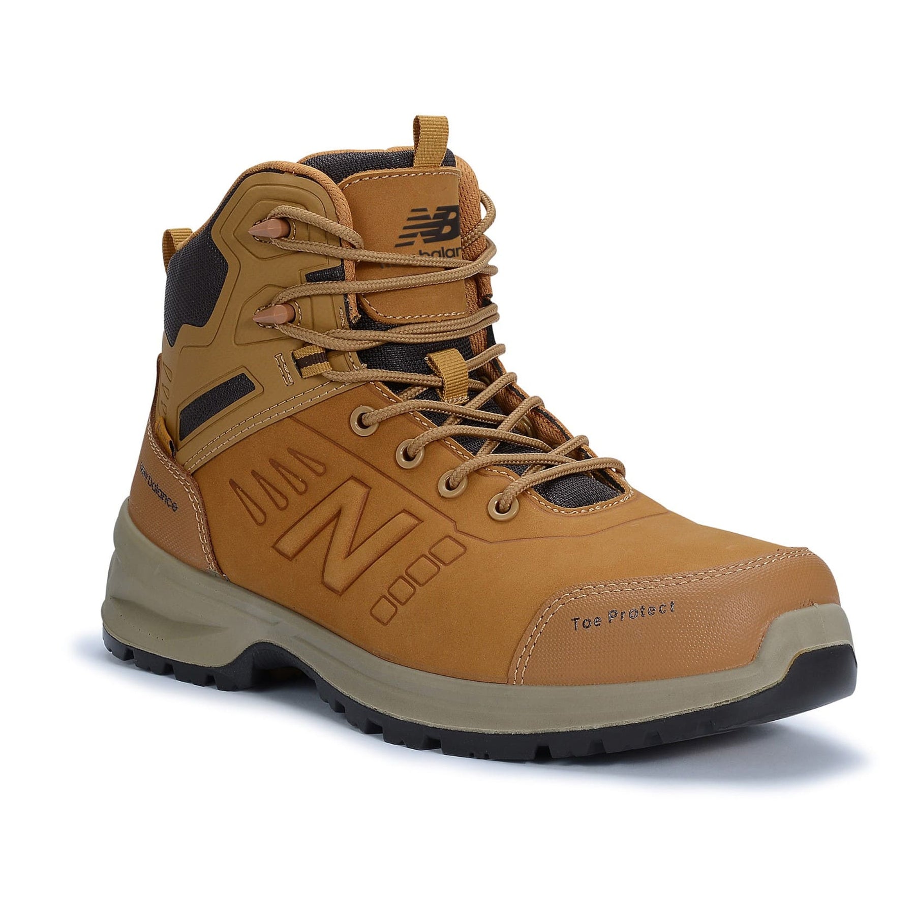 new balance calibre work boot in wheat