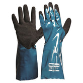 paramount safety products prochem 35cm green black nitrile pu gloves