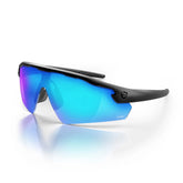 safestyle phantoms matte black frame reflectors blue lens