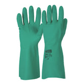 paramount safety products green nitrile gloves