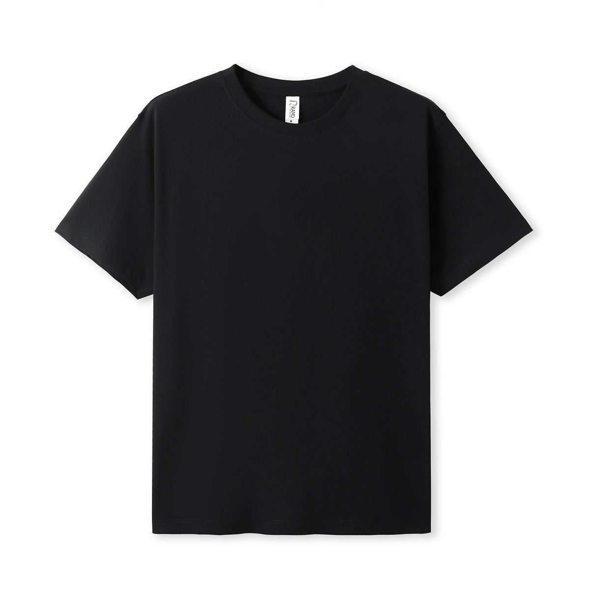 ramo modern fit short sleeve tee in black