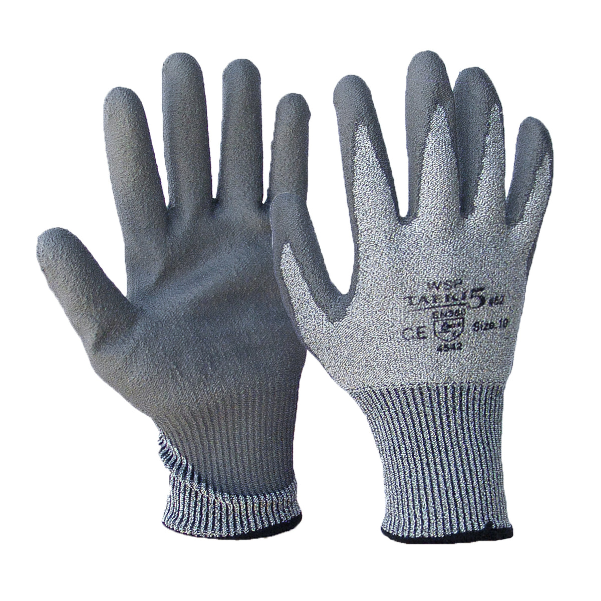 workforce safety products taeki 5 cut 5 pu coated palm gloves