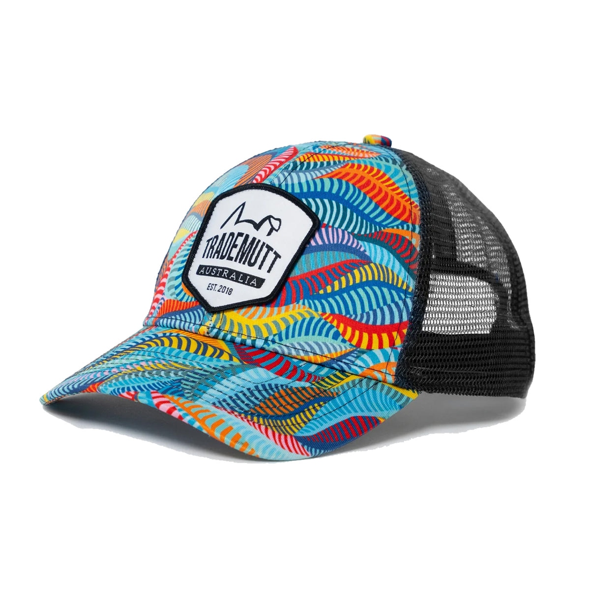 trademutt snazzy trucker cap