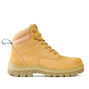 bata titan work boot in wheat