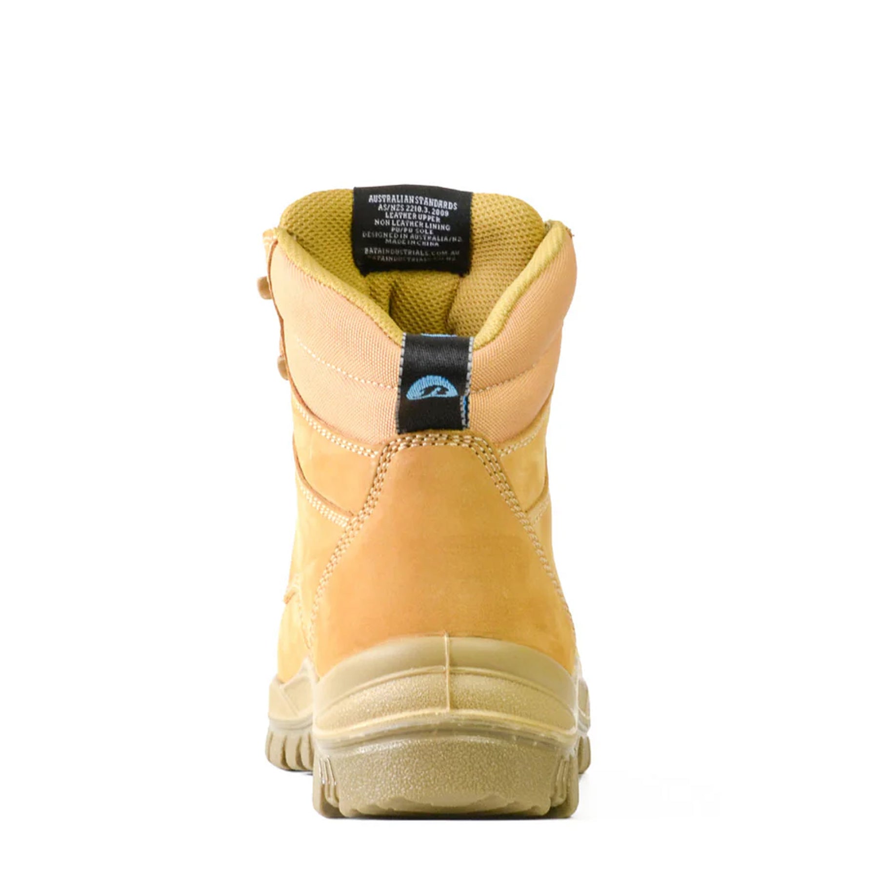 bata titan work boot in wheat