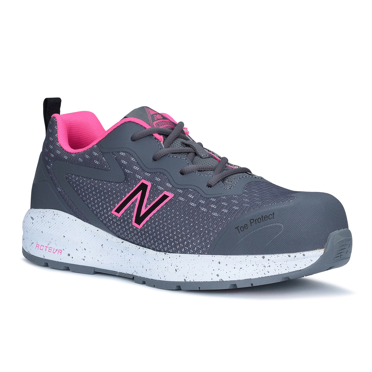 new balance ladies logic in grey pink