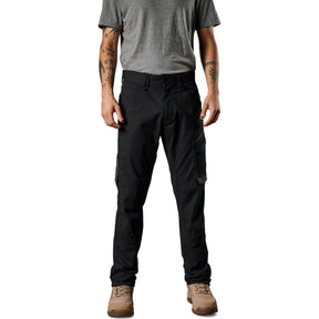 fxd stretch ripstop work pant in black