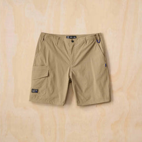 x/dmg lightweight nylon shorts in stone