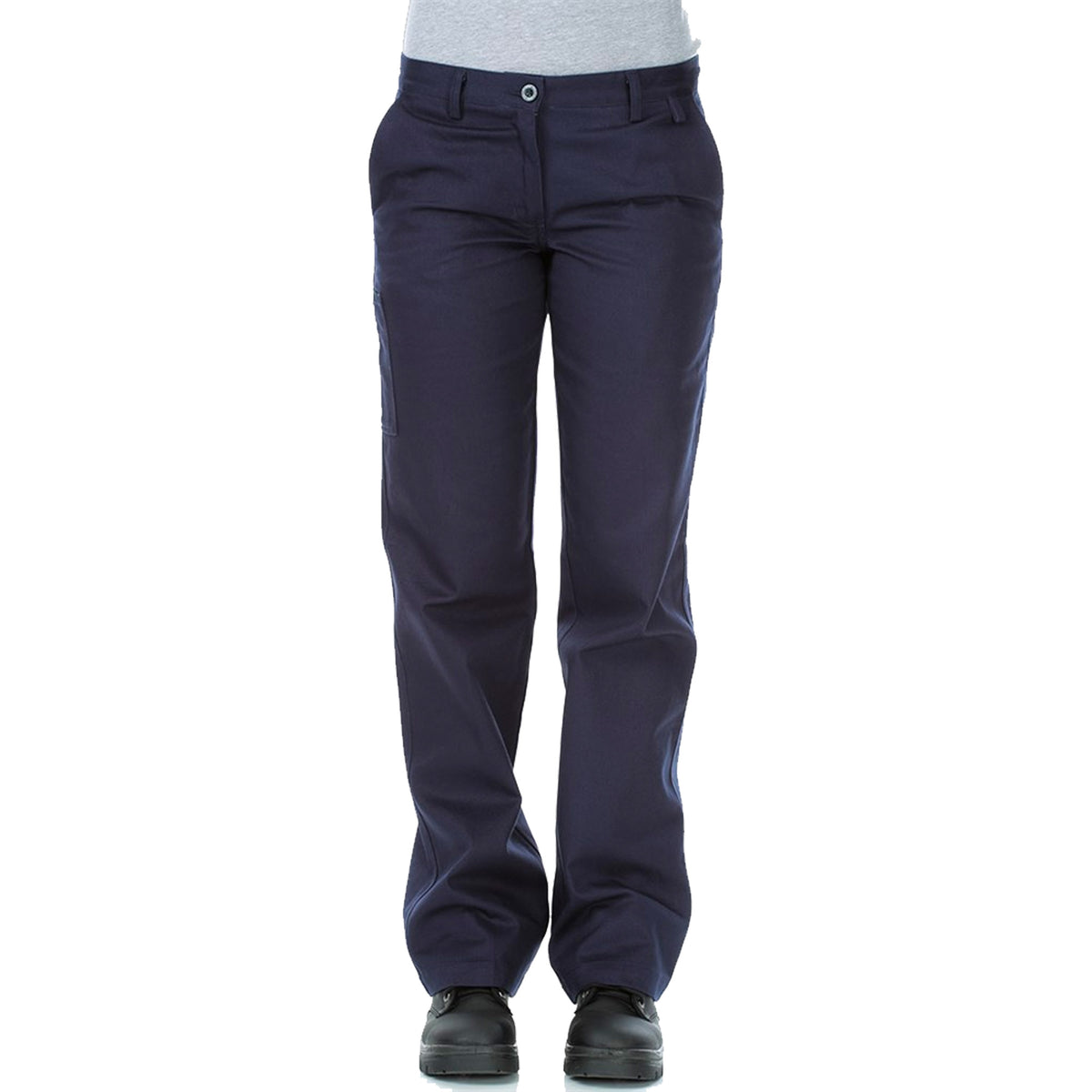 LADIES COTTON DRILL WORK PANTS - 1006