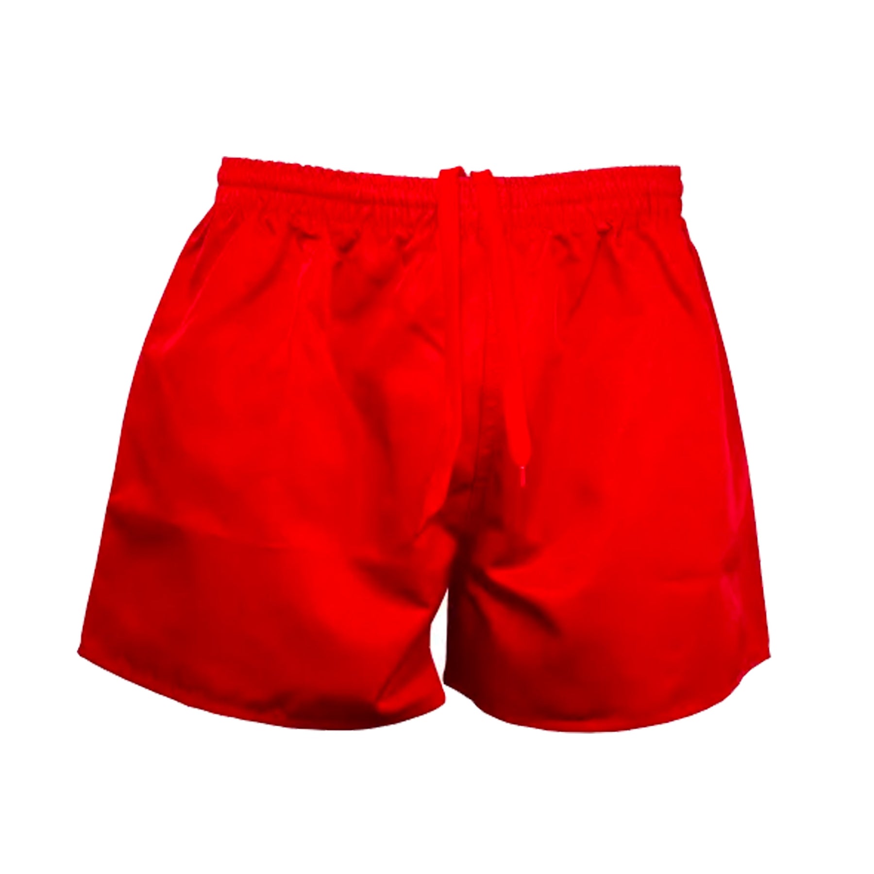 Red sales rugby shorts