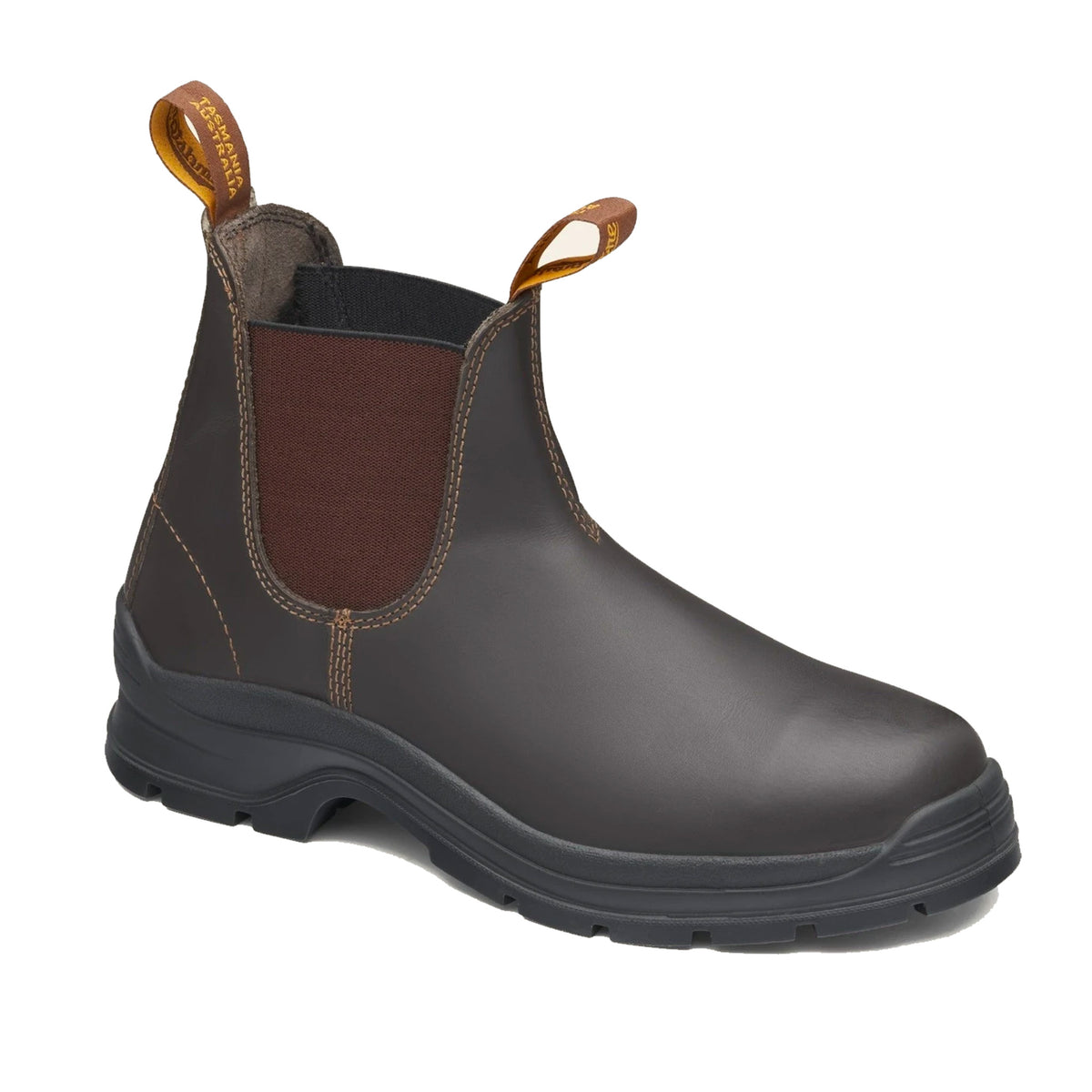 BLUNDSTONE 405 WAXY LEATHER GENERAL PURPOSE WORK BOOT BROWN