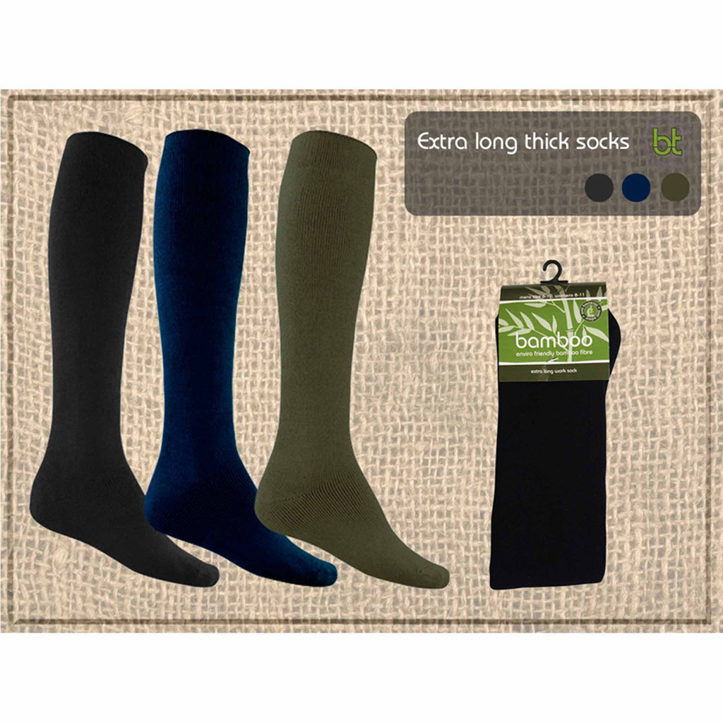 Australian Made Extra Thick Bamboo Socks - 3 Pack - Bamboo