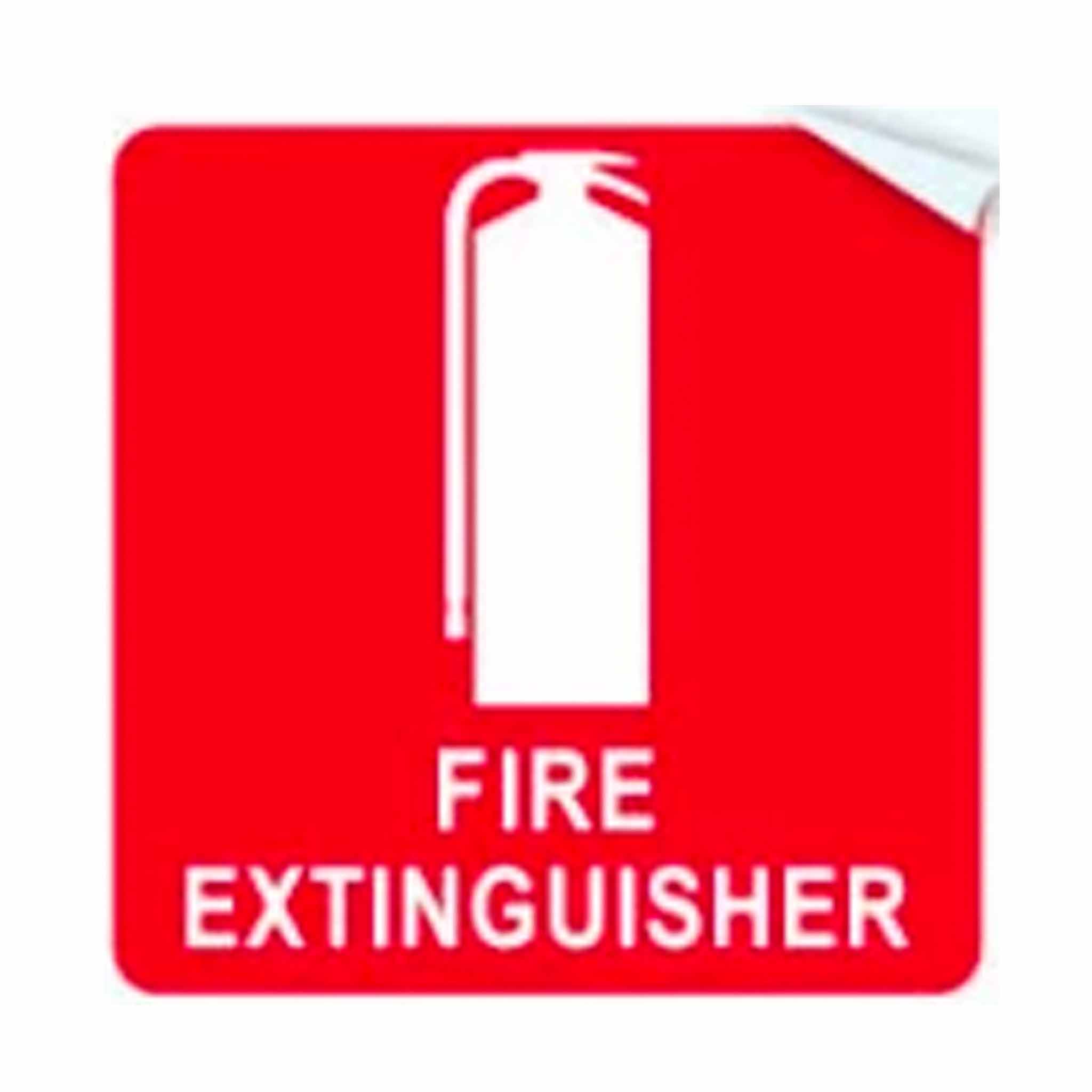 FIRE EXTINGUISHER - LOCATION STICKER - MFSELSS