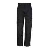 cordura duckweave pant in black